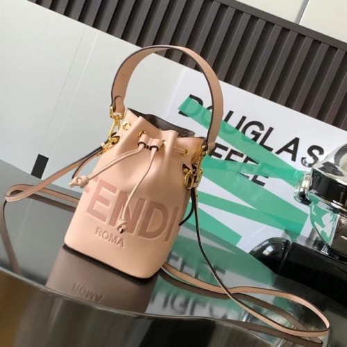 FENDI Mon Tresor mini-sac en cuir 8BS010AC rose