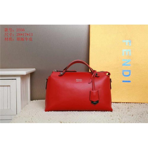 Fendi BY THE WAY Sac Cuir de veau FD2356 Rouge