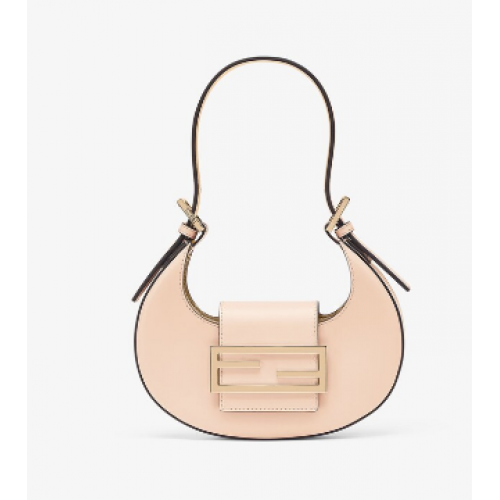 Fendi Mini sac en cuir rose Cookie 8BS065A