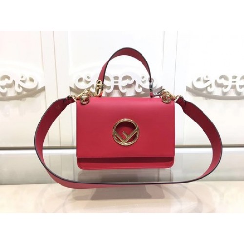 Fendi KAN I Sac en cuir FD2670 Rouge