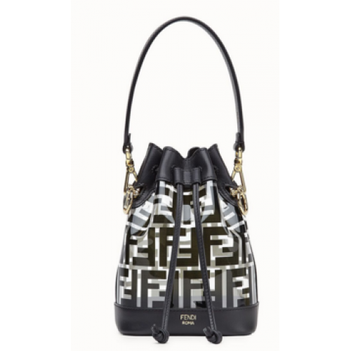 Fendi MON TRESOR PU Mini sac à main 8BS010 noir