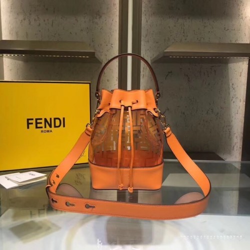Fendi MON TRESOR PU Mini sac à main 8BS010 marron