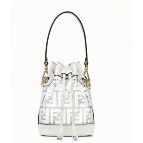 Fendi MON TRESOR PU Mini sac à main 8BS010 blanc