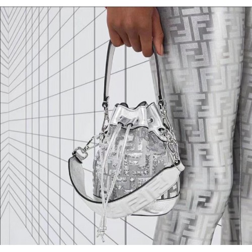 Mini sac Fendi Prints On PVC 8BS010