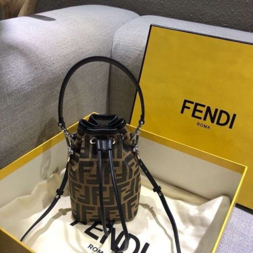 Fendi MON TRESOR mini-sac 8BS010 noir