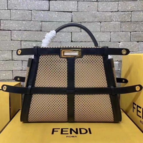 Fendi Original Cuir FD6358 Marron&Noir