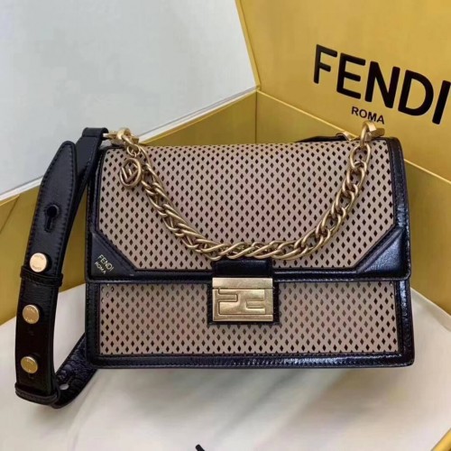 Fendi Original Cuir FD6359 Marron&Noir