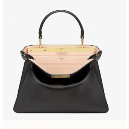 Fendi PEEKABOO ISEEU MEDIUM sac en cuir 70193 Noir