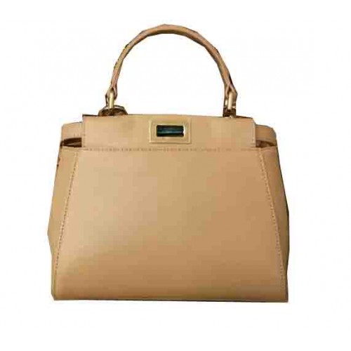 Fendi mini Peekaboo Sac Original Cuir 55211 Beige
