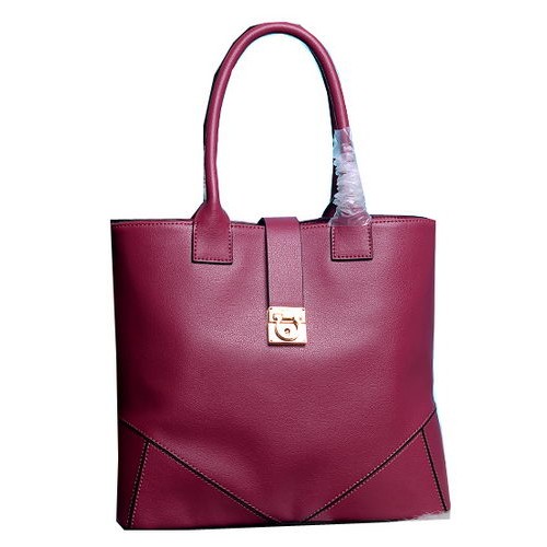 Ferragamo Sac fourre-tout moyen en cuir de veau 13725 Bordeaux