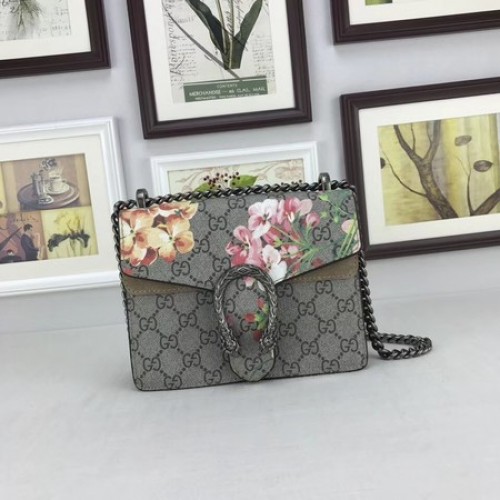 Gucci Mini Dionysus GG Sac à bandoulière en toile 421970 Kaki