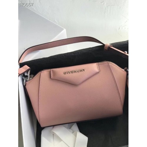 GIVENCHY Original sac à bandoulière en cuir 1870 rose