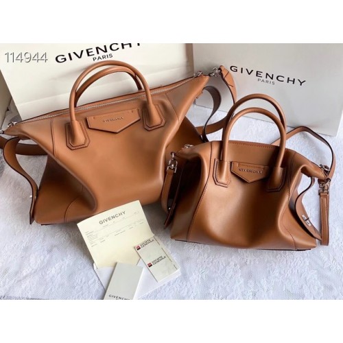 GIVENCHY Original Sac à Bandoulière en Cuir 63188 marron
