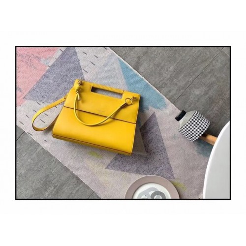 GIVENCHY Whip grand sac bandoulière en cuir 37101 jaune
