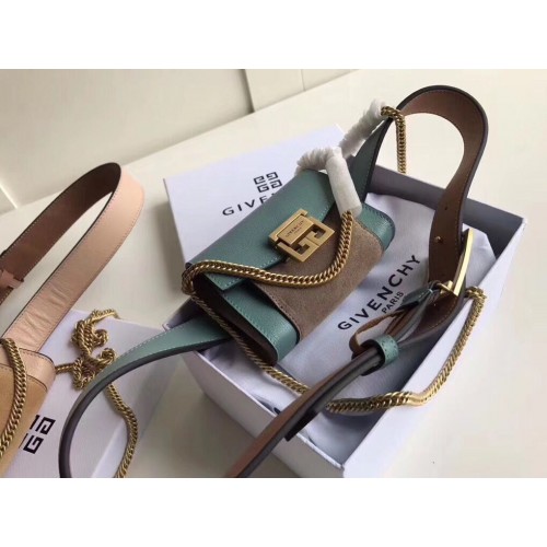 Givenchy 2018 GV3 Nano Sac Ceinture G89546 Vert