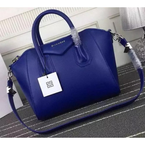 Givenchy Sac Antigona Cuir De Veau G66552 Bleu
