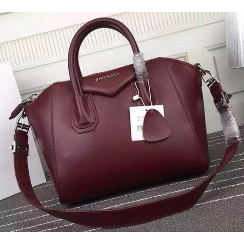 Givenchy Sac Antigona Cuir De Veau G66552 Bordeaux