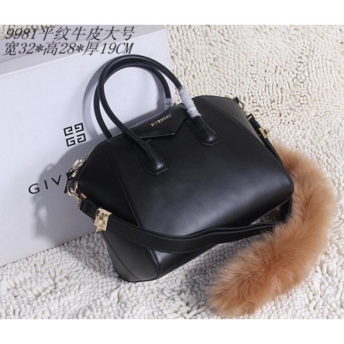 Givenchy Sac Antigona Cuir Lisse G9981L Noir