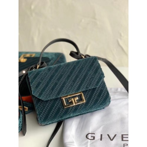 Givenchy Cabas en cuir de veau 0171 bleu