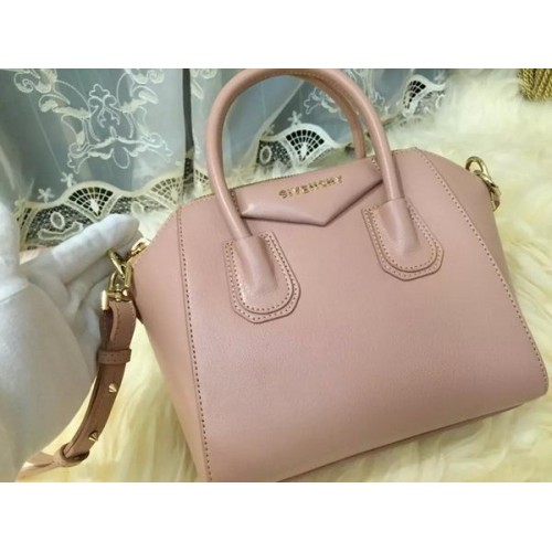 Givenchy Mini Sac Antigona Cuir de Chèvre G1900 Rose Clair