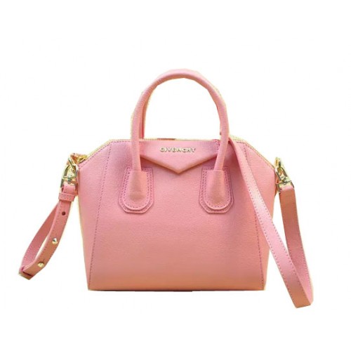 Givenchy mini sac Antigona cuir d'origine G9981S rose
