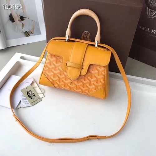 Goyard Cuir de veau Mini sac fourre-tout 9955 jaune