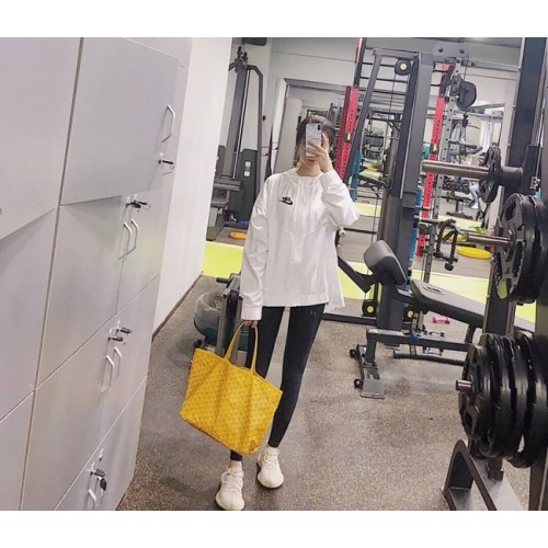 Goyard Sac cabas en cuir de veau 6783 Jaune