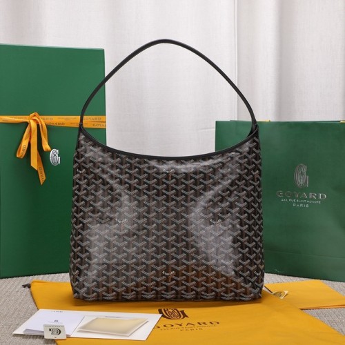 Goyard Sac hobo en cuir de veau G9983 noir
