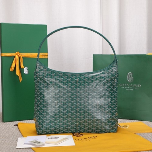 Goyard Sac hobo en cuir de vachette G9983 vert