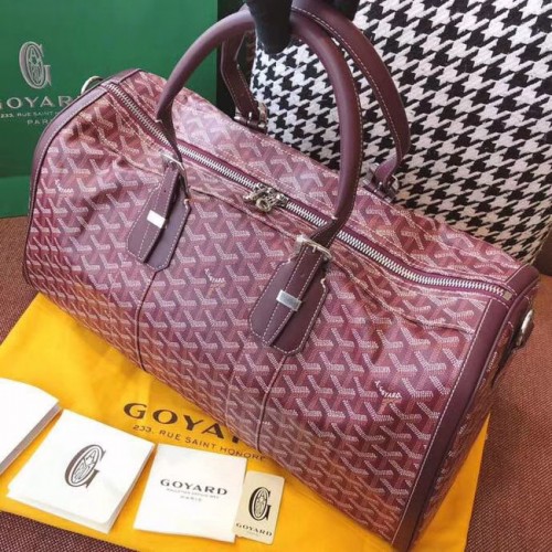 Goyard Canvas Sac de voyage 6958 Bordeaux
