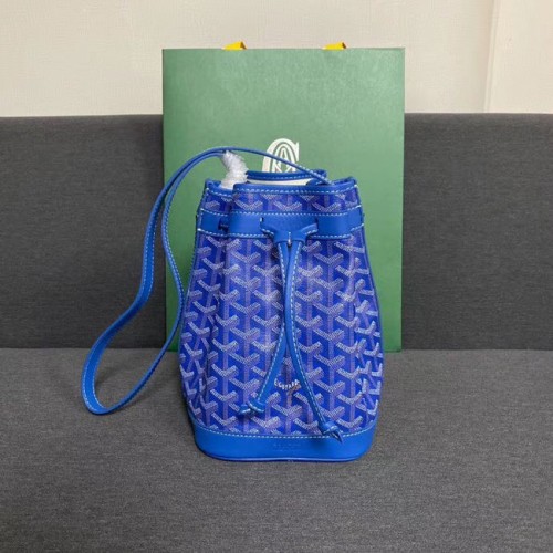 Goyard petit flot sac à cordon G6959 bleu