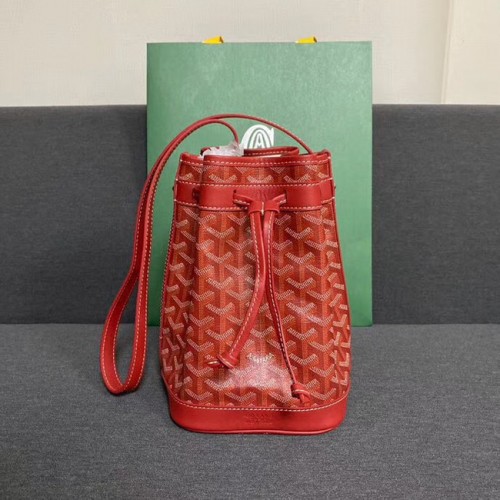 Goyard petit flot sac à cordon G6959 rouge