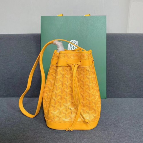 Goyard petit flot sac à cordon G6959 jaune