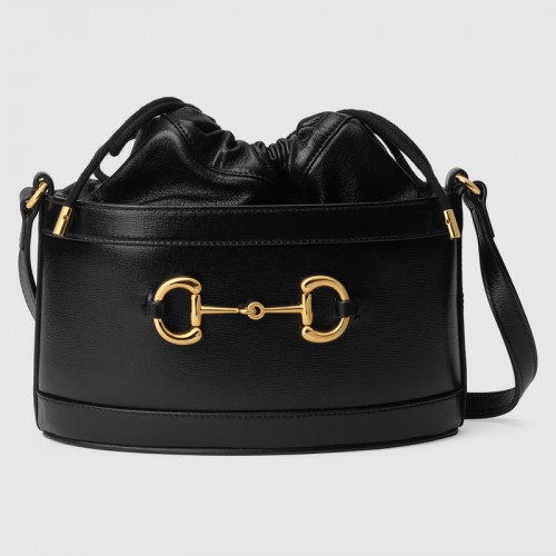 Gucci 1955 Horsebit sac seau 602118 noir