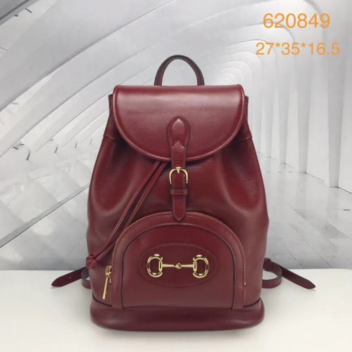 Sac à dos Gucci 1955 Horsebit 620849 rouge