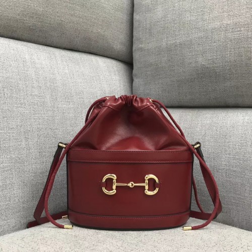 Gucci 1955 Horsebit sac seau 602118 rouge