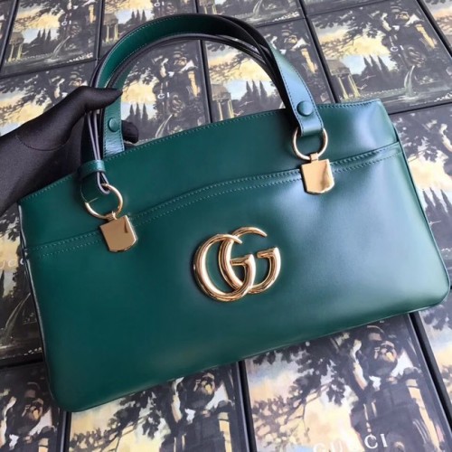 Gucci Arli grand sac à main 550130 vert