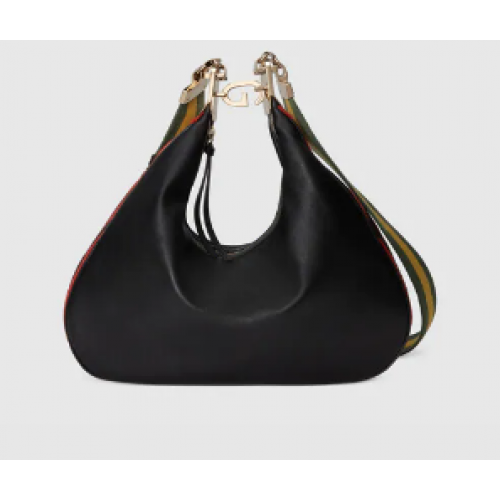 Gucci Attache grand sac à bandoulière 702823 noir