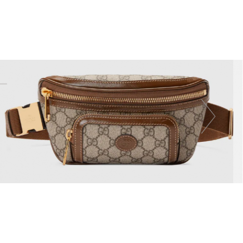 Gucci Sac ceinture avec Interlocking G 682933 Marron