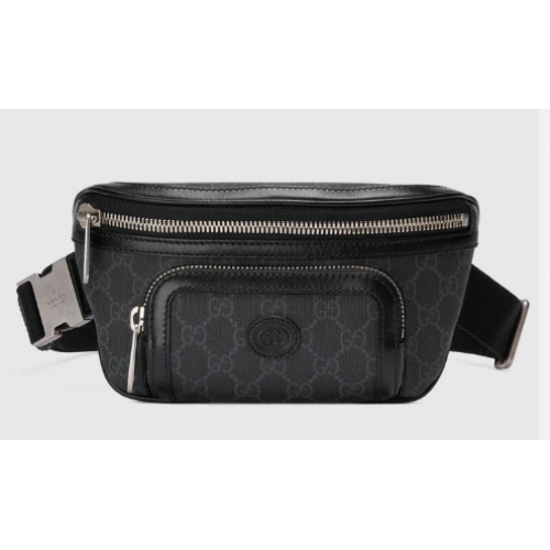 Gucci Sac ceinture avec Interlocking G 682933 noir