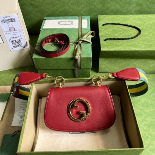 Gucci Mini sac Blondie 698643 Bordeaux