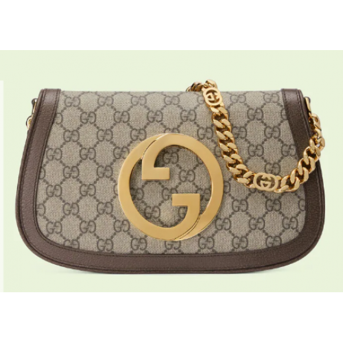 Gucci Sac bandoulière Blondie 699268 Marron