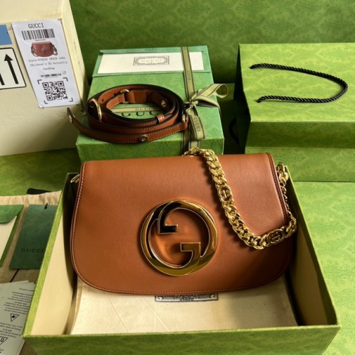 Gucci sac à bandoulière Blondie 699268 marron