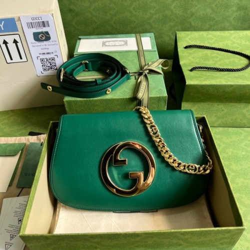 Gucci sac à bandoulière Blondie 699268 vert