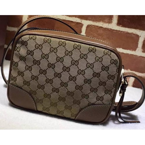 Gucci Bree Original GG Canvas mini sac messager 387360 Marron