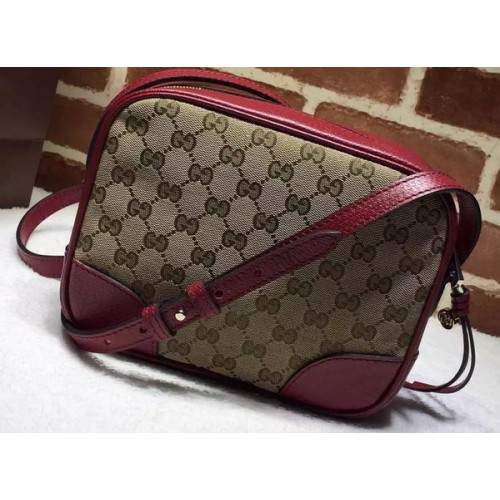Gucci Bree Original GG Canvas mini sac messager 387360 Bordeaux