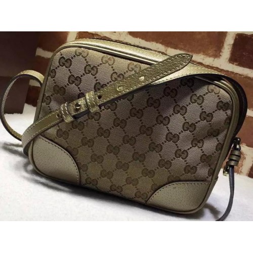 Gucci Bree Original GG Canvas mini sac messager 387360 Or