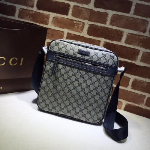 Gucci Courrier GG Supreme Messenger Bag 401448 Bleu