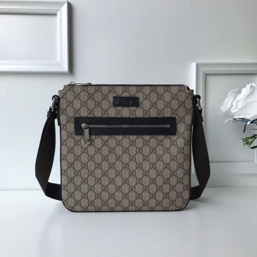 Gucci Courrier soft GG Supreme messager 406408 marron