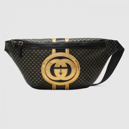 Gucci-Dapper Dan original sac ceinture 536416 noir
